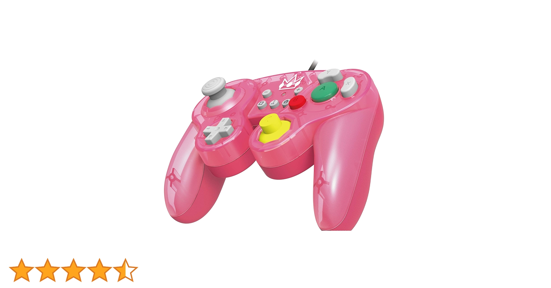 Amazon.co.jp: ホリ クラシックコントローラー ピーチ : ゲーム